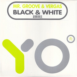 Mr. Groove & Vergas Black & White USED VINYL 12INCH 33 S RPM MAXI-SINGLE STEREO