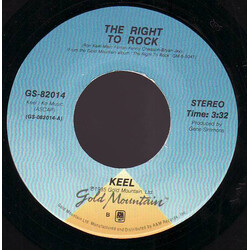 Keel The Right To Rock USED VINYL 7INCH 45 RPM SINGLE