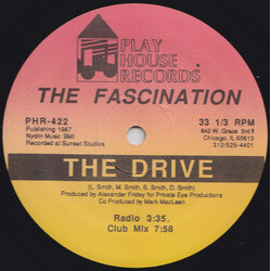 The Fascination The Drive USED VINYL 12INCH 33 S RPM