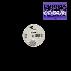 Enigma Carly's Song USED VINYL 12INCH 33 S RPM