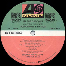 Tomorrow's Edition In The Grooves USED VINYL 12INCH 33 S RPM PROMO