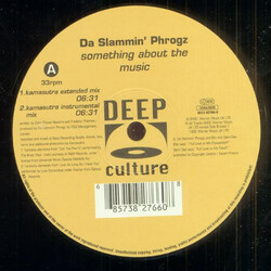 Da Slammin' Phrogz Something About The Music USED VINYL 12INCH 33 S RPM