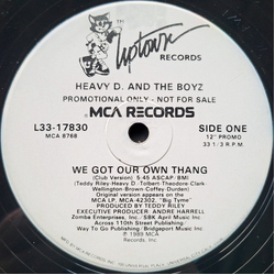 Heavy D. & The Boyz We Got Our Own Thang Vinyl 12" USED