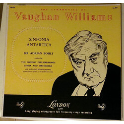 Sir Adrian Boult / London Philharmonic Choir / London Philharmonic Orchestra / Margaret Ritchie / Ralph Vaughan Williams Sinfonia Antartica Vinyl LP U