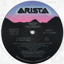 Snap! The Power USED VINYL 12INCH 33 S RPM