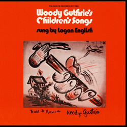 Logan English Woody Guthrie's Children's Songs Vinyl LP USED