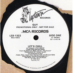 Guy Let's Chill USED VINYL 12INCH 33 S RPM SINGLE PROMO