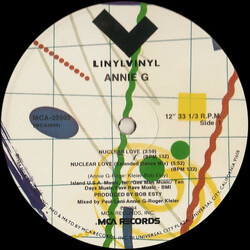 Annie G Nuclear Love USED VINYL 12INCH 33 S RPM