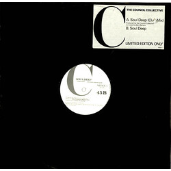 The Council Collective Soul Deep USED VINYL 12INCH LIMITED EDITION 45 RPM SINGLE