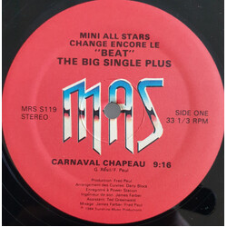 Mini All Stars Carnaval Chapeau USED VINYL 12INCH 33 S RPM