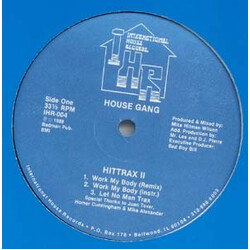 The House Gang Hittrax II USED VINYL 12INCH 33 S RPM