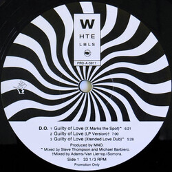 Digital Orgasm Guilty Of Love USED VINYL 12INCH PROMO 33 S RPM