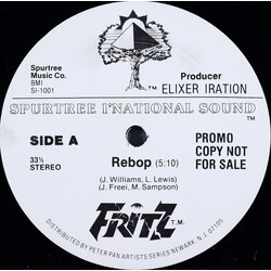 Fritz (14) Rebop USED VINYL 12INCH 33 S RPM PROMO STEREO