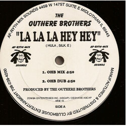 The Outhere Brothers La La La Hey Hey USED VINYL 12INCH 33 S RPM MAXI-SINGLE