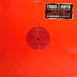 Three 6 Mafia Testin My Gangsta / Buck Dat Click / Bin Laden USED VINYL 12INCH