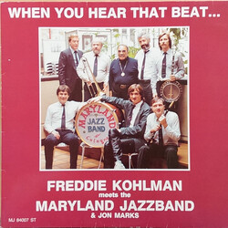 Freddie Kohlman / Maryland Jazz Band Of Cologne / Jon Marks When You Hear That Beat... Vinyl LP USED