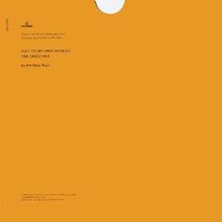 Pet Shop Boys Left To My Own Devices (The Disco Mix) USED VINYL 12INCH 45 RPM SINGLE LIMITED EDITION