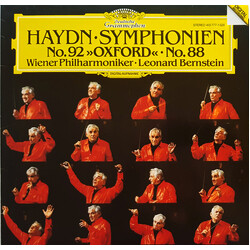 Joseph Haydn / Wiener Philharmoniker / Leonard Bernstein Symphonien No. 92 «Oxford» No. 88 Vinyl LP USED