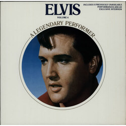 Elvis Presley A Legendary Performer - Volume 4 Vinyl LP USED