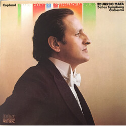 Aaron Copland / Eduardo Mata / Dallas Symphony Orchestra El Salón México - Rodeo - Appalachian Spring Vinyl LP USED
