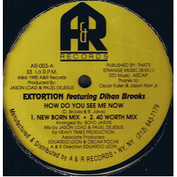 Extortion / Dihan Brooks How Do You See Me Now USED VINYL 12INCH 33 S RPM