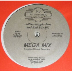 Julian "Jumpin" Perez / Bad Boy Bill Mega Mix USED VINYL 12INCH 33 S RPM MIXED
