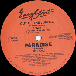 Nelson "Paradise" Roman / Afrikali Out Of The Jungle (Remix) USED VINYL 12INCH