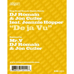 Jon Cutler & DJ Romain / Jeannie Hopper Déjà Vu (Mr. V Sole Channel Remix) USED VINYL 12INCH 33 S RPM