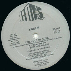 Kreem Triangle Of Love (Remixes) USED VINYL 12INCH