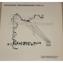 David Burge David Burge Plays New Piano Music Vinyl LP USED