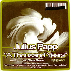 Julius Papp / Gina Rene A Thousand Years USED VINYL 12INCH 33 S RPM