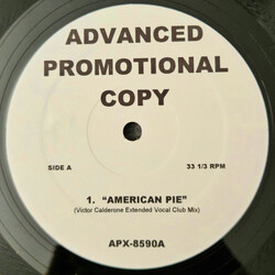 Madonna American Pie USED VINYL 12INCH 33 S RPM ADVANCE PROMO