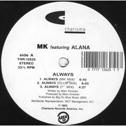 Marc Kinchen / Alana Always USED VINYL 12INCH 33 S RPM