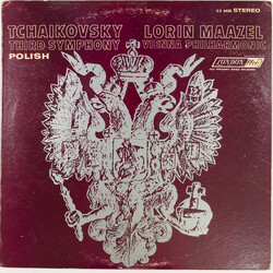 Pyotr Ilyich Tchaikovsky / Lorin Maazel / Wiener Philharmoniker Third Symphony Polish Vinyl LP USED