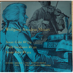 Wolfgang Amadeus Mozart / Eduard Melkus / Paul Badura-Skoda Sonate G-dur KV 379 / Zwölf Variationen KV 350 / Sonate B-dur KV 454 Vinyl LP USED