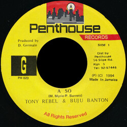 Tony Rebel / Buju Banton A So USED VINYL 7INCH 45 RPM