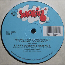 Larry Joseph & Science Feeling That Sound Effect USED VINYL 12INCH 33 S RPM