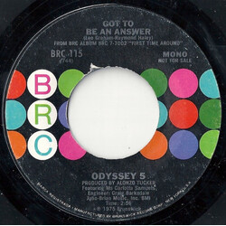 Odyssey 5 Got To Be An Answer USED VINYL 7INCH 45 RPM PROMO STYRENE STEREO MONO