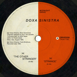 Doxa Sinistra The Other Stranger / Strange USED VINYL 7INCH 45 RPM