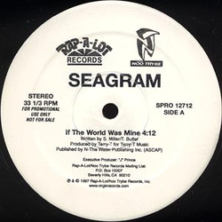 Seagram If The World Was Mine Vinyl 12" USED