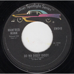 Manfred Mann Do Wa Diddy Diddy / Sha La La USED VINYL 7INCH 45 RPM SINGLE REISSUE