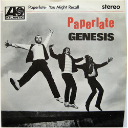 Genesis Paperlate USED VINYL 7INCH 45 RPM SINGLE STYRENE STEREO