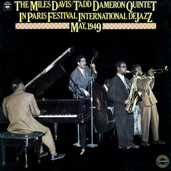 Miles Davis-Tadd Dameron Quintet In Paris Festival International De Jazz - May, 1949 Vinyl LP USED