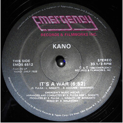 Kano It's A War / Ahjia USED VINYL 12INCH 33 S RPM STEREO