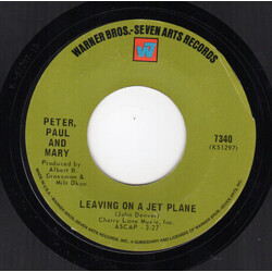 Peter, Paul & Mary Leaving On A Jet Plane USED VINYL 7INCH 45 RPM SINGLE
