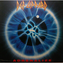 Def Leppard Adrenalize Vinyl LP USED
