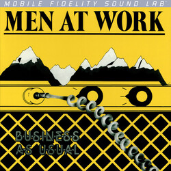 Men At Work Business As Usual Vinyl LP USED