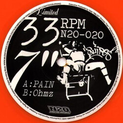 DJ Shiro Pain USED VINYL 7INCH LIMITED EDITION 33 S RPM