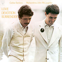 Carlos Santana / John McLaughlin Love Devotion Surrender Vinyl LP USED