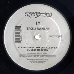LY Back 2 Zanzibar USED VINYL 12INCH 33 S RPM